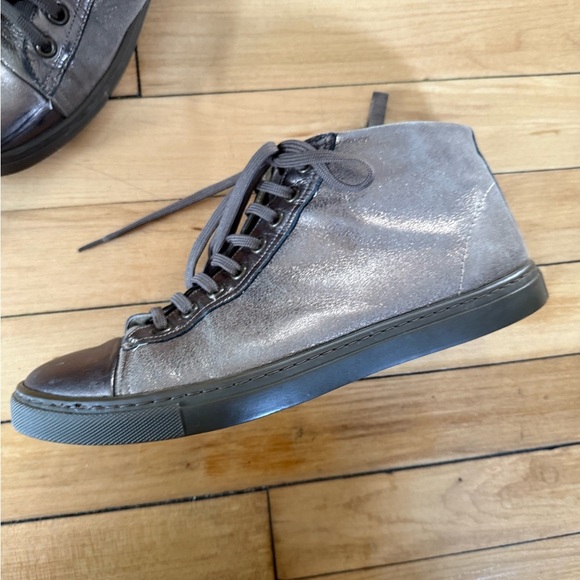 MaiMai gold high top sneakers - Picture 2 of 9